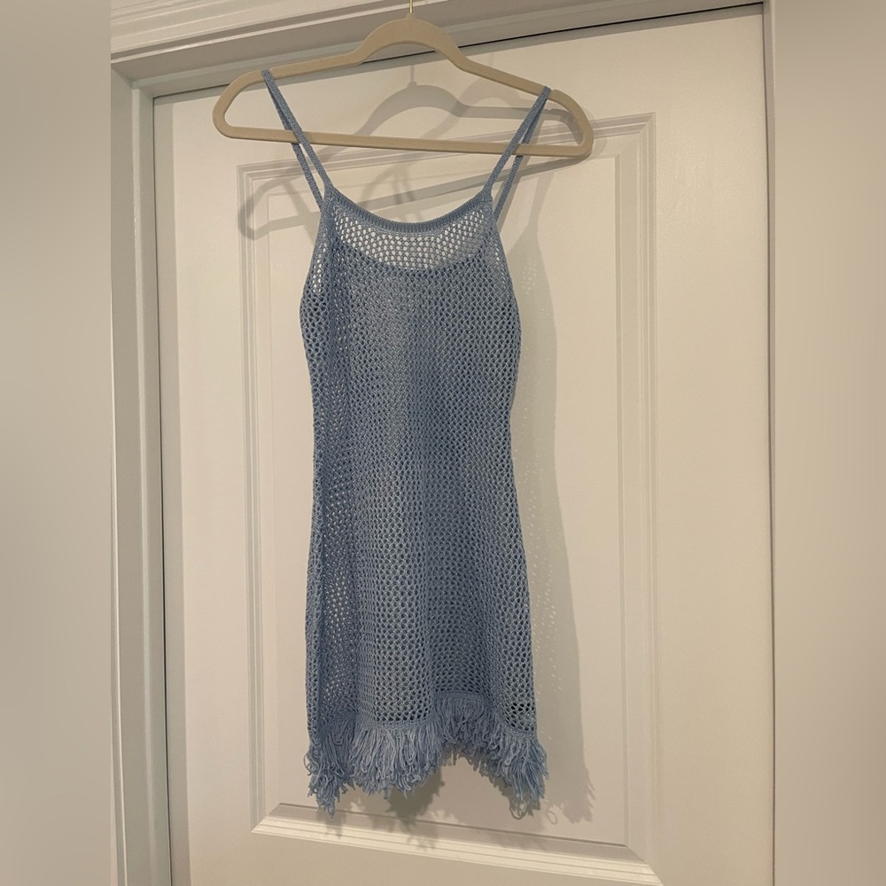 Blue Sparkle Swimsuit Cover